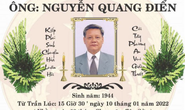 PGS-TS Nguyễn Quang Điển qua đời