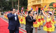 Thủ tướng Phạm Minh Chính đón Thủ tướng Lào thăm chính thức Việt Nam
