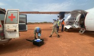 Cận cảnh cấp cứu đường không bệnh nhân Covid-19 tại Nam Sudan