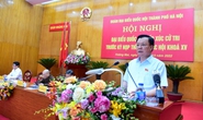 Bí thư Hà Nội nói thẳng thiếu trường, thiếu lớp... rất xót ruột