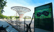 Cận cảnh công viên trăm tỉ xây sai quy hoạch ở Hà Nội