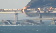 Ukraine lên tiếng về vụ nổ trên cầu Crimea