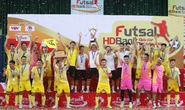 CLB Thái Sơn Nam tiếp tục trở thành cựu vương giải futsal quốc nội