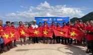 Đường cờ Tổ quốc đỏ thắm xã đảo Cam Bình