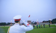 Lễ thượng cờ sáng Mùng Một Tết tại Quảng trường Ba Đình