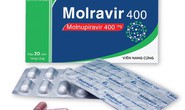 Giá bán lẻ thuốc kháng virus Molnupiravir từ hơn 8.000 đồng đến 12.500 đồng/viên