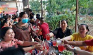 Vui Tết với công nhân