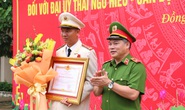 Trao Huân chương Dũng cảm của Chủ tịch nước cho đại úy cảnh sát cứu sống 4 người