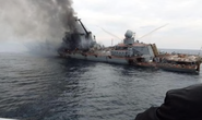 Nga công bố thương vong trên soái hạm Moskva