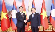 Chủ tịch Quốc hội hai nước Việt Nam - Lào hội đàm