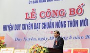 Quảng Nam: Huyện Duy Xuyên được công nhận đạt chuẩn nông thôn mới
