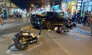 Tài xế ôtô tông hàng loạt xe máy ở Thủ Đức vẫn còn nồng độ cồn trong máu