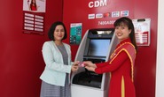 Agribank Trà Vinh đưa vào hoạt động máy gửi, rút tiền tự động Autobank CDM