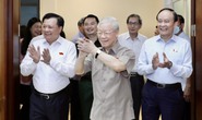 Hình ảnh Tổng Bí thư Nguyễn Phú Trọng tiếp xúc cử tri tại Hà Nội