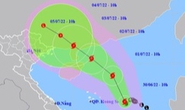 Bão số 1 có bán kính gió mạnh rất rộng, có thể đổ bộ vào Bắc Bộ