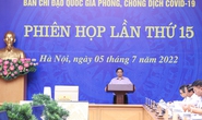 Thủ tướng nhấn mạnh tới kinh nghiệm xương máu khi chủ trì họp về phòng chống Covid-19