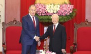 Tổng Bí thư Nguyễn Phú Trọng tiếp Bộ trưởng Ngoại giao Nga Sergey Lavrov