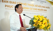 Hàng trăm hộ dân tại trung tâm TP HCM nhận tin vui