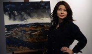 Nhà thơ xinh đẹp bất ngờ triển lãm tranh