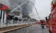 Cháy lớn tại Khu công nghiệp, thiệt hại hàng chục tỉ đồng