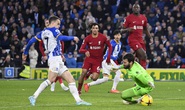 Thua đậm Brighton 0-3, Liverpool trượt dài giải Ngoại hạng Anh