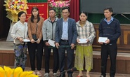 Vụ cháy chợ ở Bình Định: Hỗ trợ tiền cho 17 tiểu thương bị thiệt hại