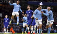 Man City thắng dễ, loại đương kim á quân Chelsea khỏi FA Cup