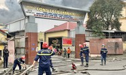 Cháy xưởng sản xuất đế giày, 5 quận nội thành Hải Phòng bị mất điện