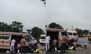 Nguyên nhân vụ tai nạn giữa xe cứu thương và xe buýt khiến 2 người bị thương
