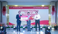 Agribank trao thưởng giải đặc biệt 1 tỉ đồng cho khách hàng tại Sóc Trăng