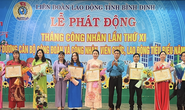 Ấm áp lễ phát động Tháng Công nhân tại Bình Định