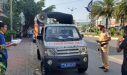 Đang trên đường đi đăng kiểm, xe chuyên dụng biển xanh vẫn bị phạt nặng