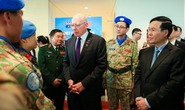 Chủ tịch nước Võ Văn Thưởng và Toàn quyền Úc thăm Cục Gìn giữ Hoà bình Việt Nam
