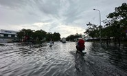 Mưa lớn giải nhiệt trút xuống giữa trưa, nhiều tuyến đường ở TP HCM ngập