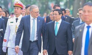 Cận cảnh Thủ tướng Phạm Minh Chính chủ trì lễ đón Thủ tướng Úc