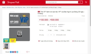 Thẻ VIP - Dành cho bạn đọc VIP đã có mặt trên Shopee, Tiki, Lazada