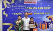 Báo Người Lao Động trao thưởng, tri ân bạn đọc VIP