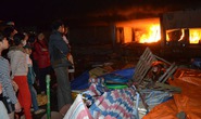 Quảng Ninh: Cháy chợ Hải Hà, 150 ki-ốt bị thiêu rụi