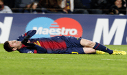 Messi chấn thương, Barca chia điểm