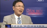 Bộ trưởng Phạm Vũ Luận nói về đề toán phi giáo dục