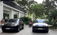 Thông tin bất ngờ vụ 2 chiếc xe sang Porsche chạm mặt nhau