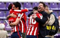 Đua vô địch nghẹt thở, Atletico Madrid đăng quang La Liga sau 7 năm
