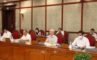 Những hình ảnh Tổng Bí thư Nguyễn Phú Trọng chủ trì họp Bộ Chính trị