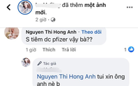 Xác minh vụ cô gái khoe tiêm vắc-xin mũi 2 Pfizer nhờ xin ông anh