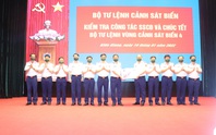 Thiếu tướng Lê Quang Đạo thăm và chúc Tết Vùng Cảnh sát biển 4