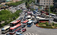 Phương tiện giao thông tăng đột biến, Bãi Cháy kẹt xe dài cả km