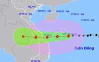 Siêu bão Noru dự báo giật cấp 16 đổ bộ vào miền Trung lúc rạng sáng 28-9