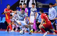 Futsal châu Á: Đội tuyển Việt Nam đại thắng Hàn Quốc