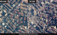 Thảm họa động đất: Số người chết tăng vọt, bi kịch gói trong ảnh vệ tinh