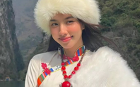 Hoa hậu Thùy Tiên xin lỗi vì trang phục không phù hợp